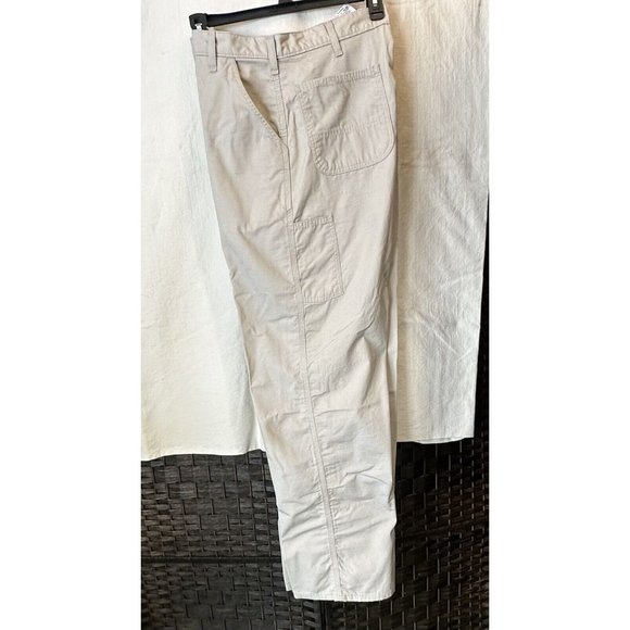 Carhartt Beige Pants Mens 38‎ x 34 Dungaree Fit RN 14806 Workwear - Picture 8 of 8